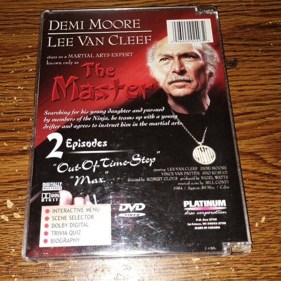 The Master (DVD, 1986) - Picture 3 of 4